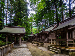 Auxiliary or subordinate shrines (Yahiko shrine, Yahiko, Niigata, Japan)