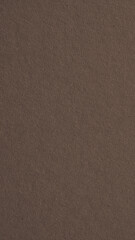 The surface of dark brown cardboard. Paper texture with cellulose fibers. Paperboard mobile phone wallpaper or background. Textured vertical backdrop. Top-down. Macro