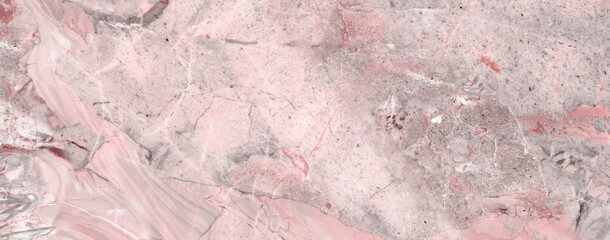Rough stucco marble texture background, luxurious pink agate marble texture with grey veins across the surface, polished quartz stone background, natural breccia marble for ceramic wall and floor tile