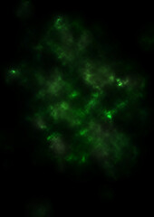 Being shone nebula. 3D rendering