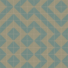 Fototapeta premium Abstract Geometric Pattern generative computational art illustration