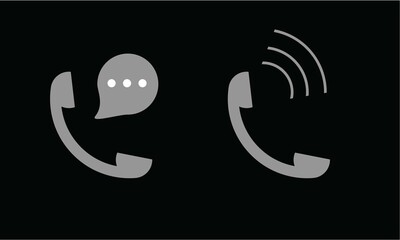 Phone icon in trendy flat style isolated on white background. . Telephone symbol for your website design, logo, app, UI. Vector illustration, EPS10. Phone call icon vector.