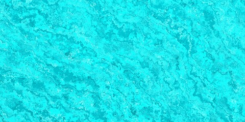 Fototapeta na wymiar Abstract background in turquoise colors with marble noisy texture and wavy pattern