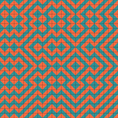 Abstract Geometric Pattern generative computational art illustration