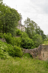 Fototapeta na wymiar Ruines du château