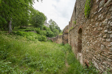 Fototapeta na wymiar Remparts du château