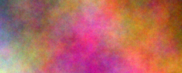 Abstract background purple with yellow. Banner abstract background. Blurry color spectrum, texture background. Rainbow colors. Vivid colors spectrum background.