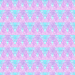 Seamless blue and purple abstract pattern / Watercolour pencils / Vector シームレス　抽象　水彩色鉛筆　青　ムラサキ　ベクター