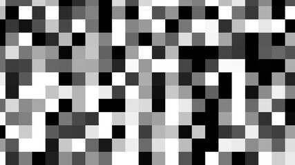 Fototapeta premium Black and white mosaic background