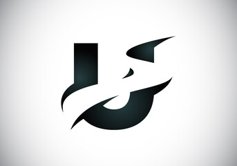 Initial Letter U with backspace S or pathway Logo design vector template, Graphic Alphabet Symbol for Corporate Business Identity