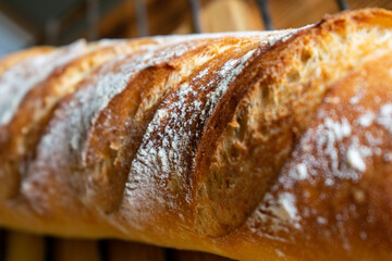bread on the table, bread on the market, baked bread