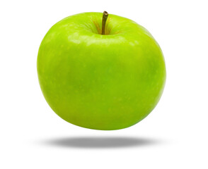 Green apple isolated on white background