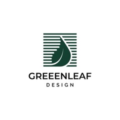 Creative leaf logo design inspiration vector template