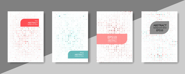 Abstract geometric background with line texture for business brochure cover design.