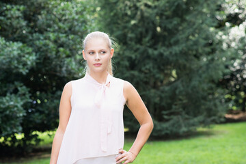 Woman outdoor