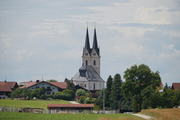 Fototapeta na wymiar Maria Himmelfahrt in Tuntenhausen