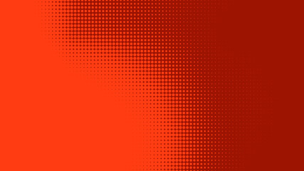 Dots halftone red purple color pattern gradient texture with technology digital background. Dots pop art comics style.