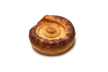 Tasty puff isolated on a white background.