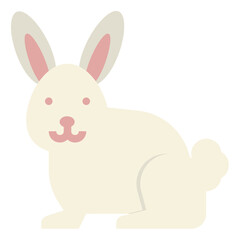 rabbit flat icon