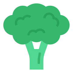 broccoli flat icon