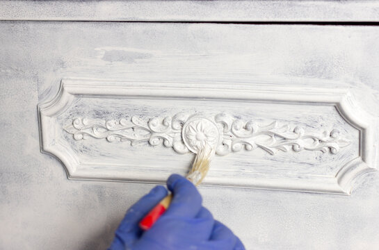 Painting a classic piece of furniture white