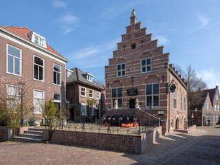 Fototapeta premium Restaurant 't Oude Raedthuys van Woudrichem.