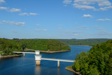 Fototapeta premium lac de la gileppe, Belgium