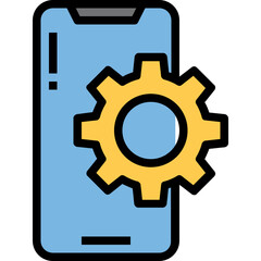 Obraz premium setting Color line icon