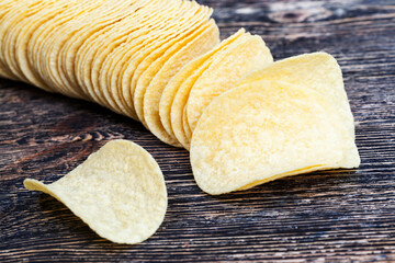 real potato chips