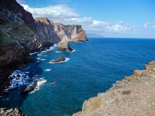 View on the North Coast of Madeira