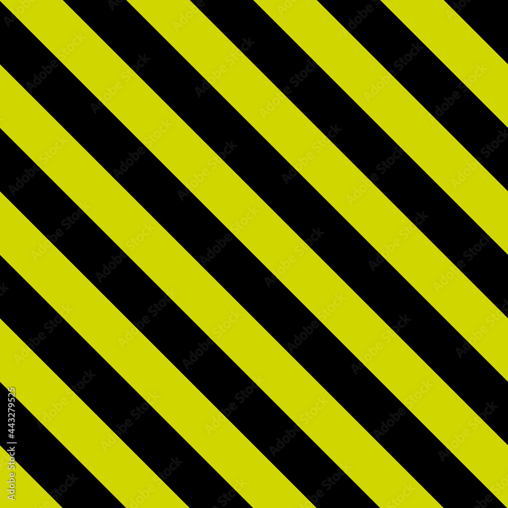 Poster black and yellow diagonal lines. vector simple lines ornament.