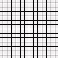 Simple mesh. Empty squares ornament. Vector grid squares.