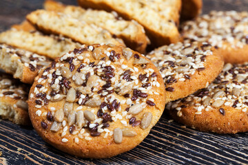cookies with nuts and seeds
