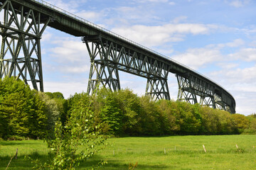 Eisenbahnhochbrücke Hochdonn
