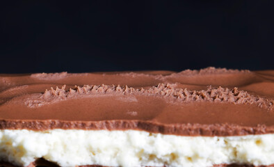 chocolate with a sweet coconut filling