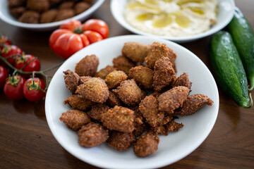 Preparing delicious food at home close up
