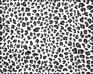 	
Seamless background, repeating leopard design, fashionable animal print	
