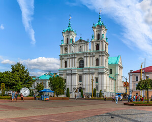 Cathedral of St. Francis Xavier, a Catholic Cathedral in Grodno.