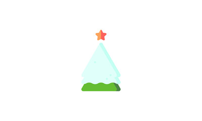 Christmas Tree Vector Silhouette