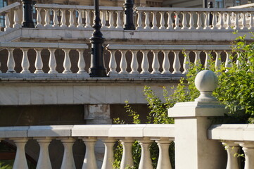 Fototapeta na wymiar detail of the palace