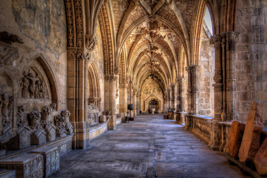 Claustro de la catedral de Le&oacute;n