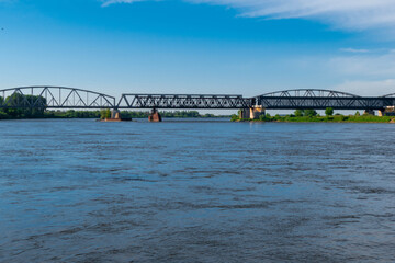 Fototapeta premium bridge over the river