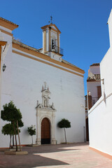 Ex-Convent Church of San Francisco in Puente Genil (Cordoba, Spain). It is also the headquarters of...