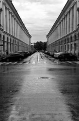 Fototapeta na wymiar Rivers and canals of St. Petersburg, Russia.
