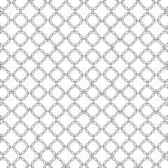 Vector geometric pattern. Repeating elements stylish background abstract ornament for wallpapers and 

backgrounds. Black and white colors 