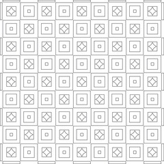 
Vector geometric pattern. Repeating elements stylish background abstract ornament for wallpapers and 

backgrounds. Black and white colors 