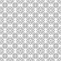
Vector geometric pattern. Repeating elements stylish background abstract ornament for wallpapers and 

backgrounds. Black and white colors 