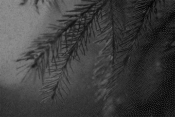 Stipple Technique Abstract Background with Natural Elements