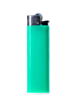 Gas lighter for lighting cigarettes. Accessories for starting fire.