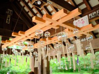 たくさんの風鈴